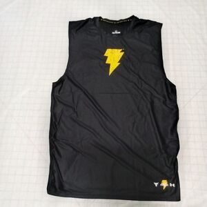 Under Armour Project Rock Black Adam Heat Gear Tank